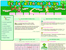 Tablet Screenshot of enfant-jesus-morlanwelz.be